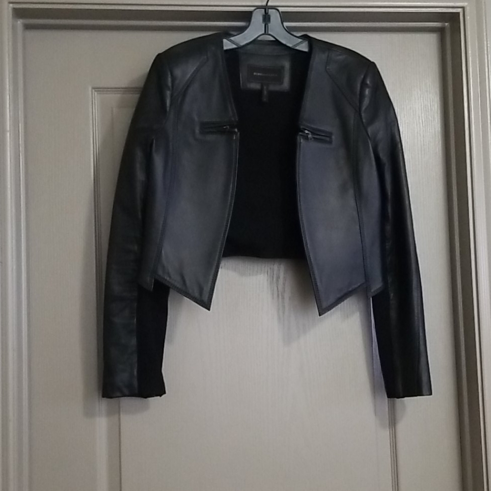 Bcbgmaxazria Jacob, leather jacket